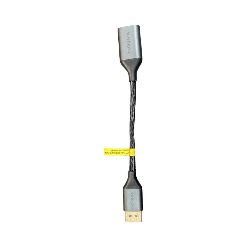 Pp7O‎ Insignia - Male 8K DisplayPort to Female HDMI Adapter 8